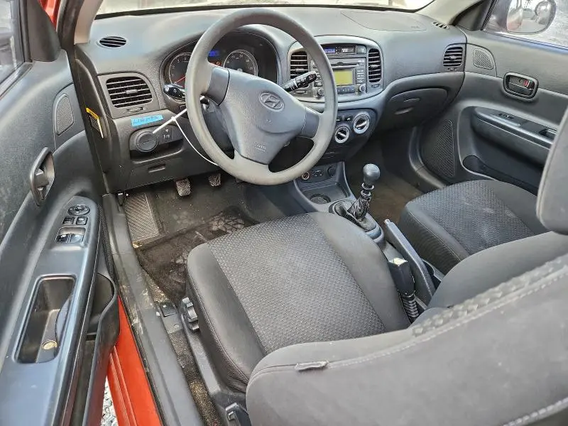 2010 HYUNDAI ACCENT BLUE  