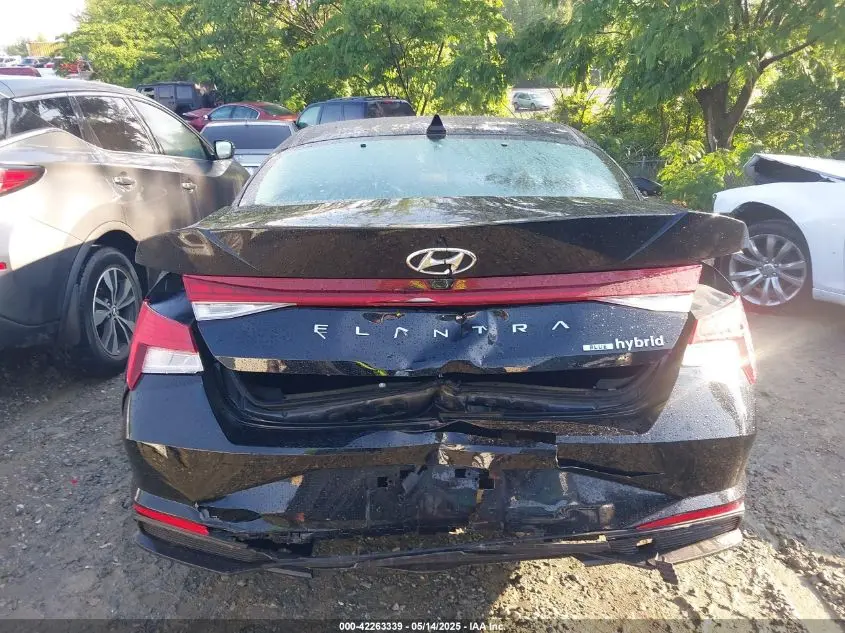 2023 HYUNDAI ELANTRA HYBRID BLUE