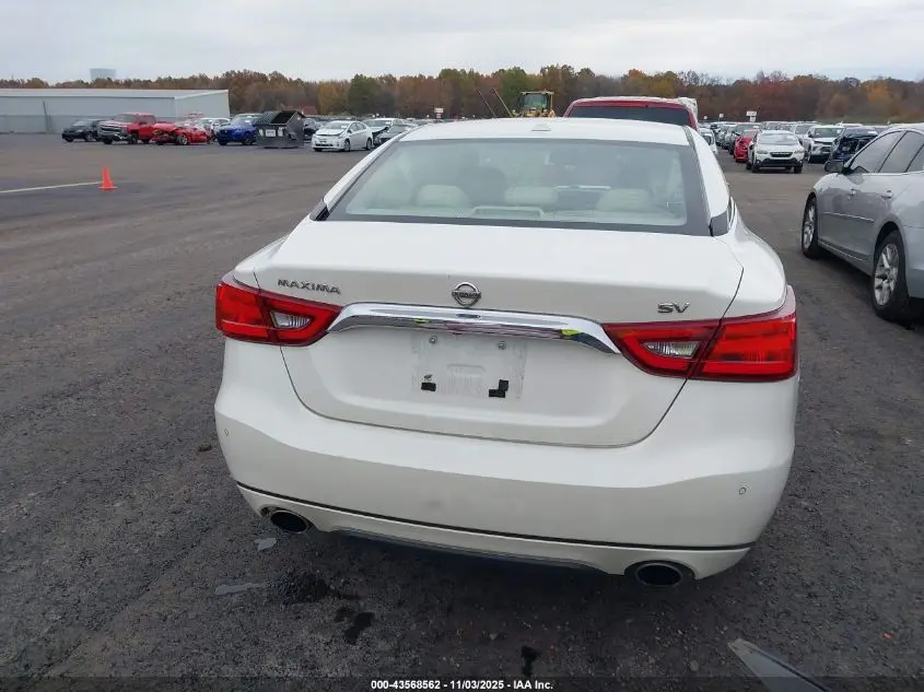2016 NISSAN MAXIMA 3.5 SV