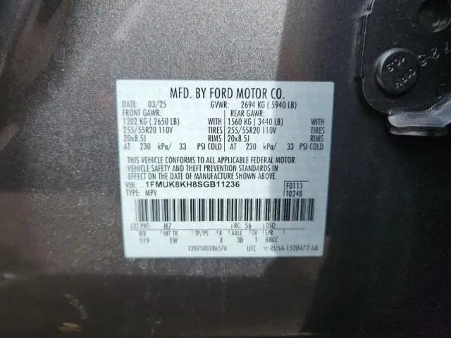 2025 FORD EXPLORER ST-LINE  