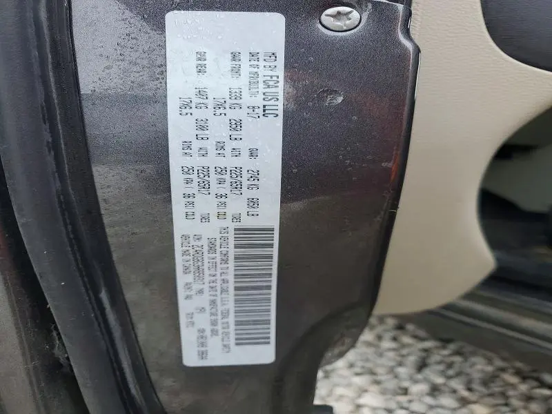 2017 DODGE GRAND CARAVAN SE  