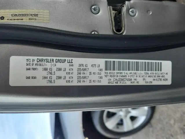 2014 JEEP COMPASS LATITUDE