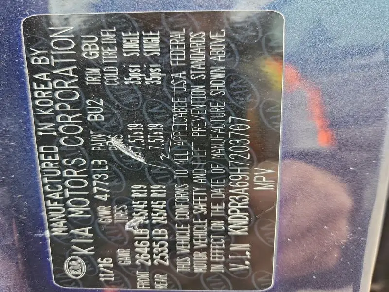 2017 KIA SPORTAGE SX  