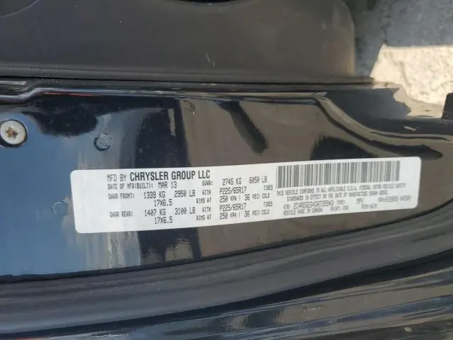2013 DODGE GRAND CARAVAN R/T  
