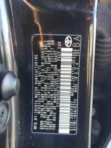 2015 TOYOTA COROLLA L