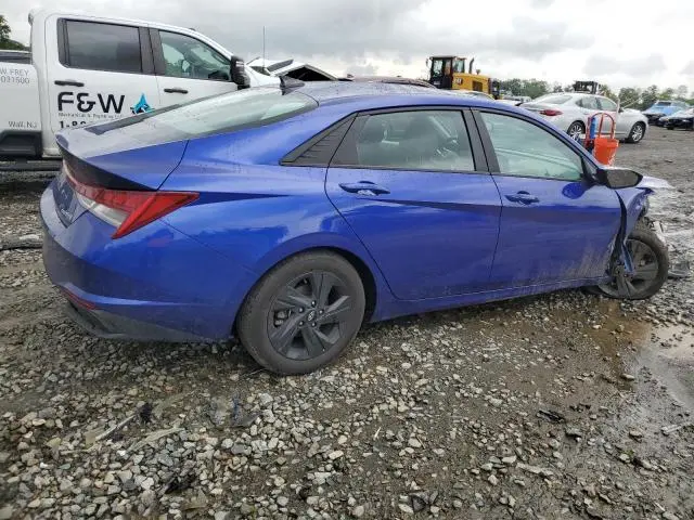 2023 HYUNDAI ELANTRA BLUE  