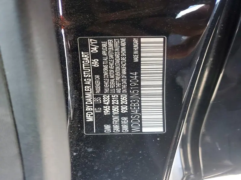 2018 MERCEDES-BENZ CLA 250  