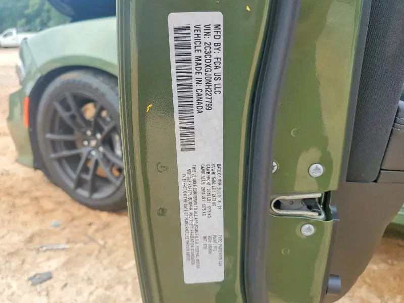 2022 DODGE CHARGER SCAT PACK  