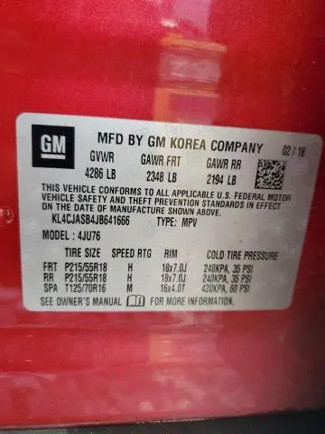 2018 BUICK ENCORE PREFERRED  