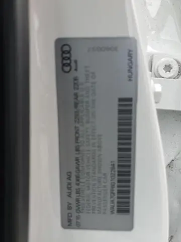 2016 AUDI A3 PREMIUM  