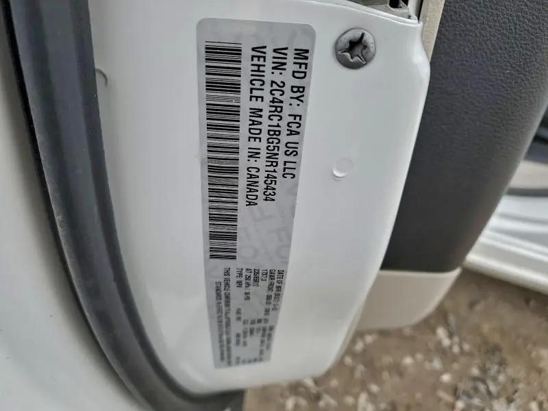 2022 CHRYSLER PACIFICA TOURING L  