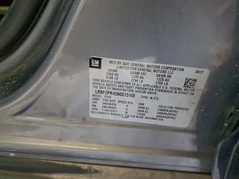 2022 BUICK ENVISION ESSENCE  