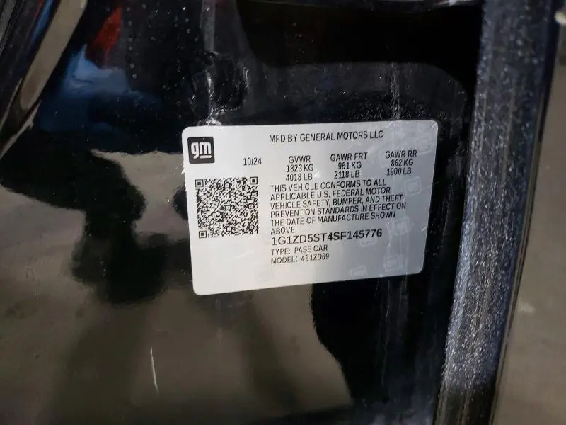 2025 CHEVROLET MALIBU LT  