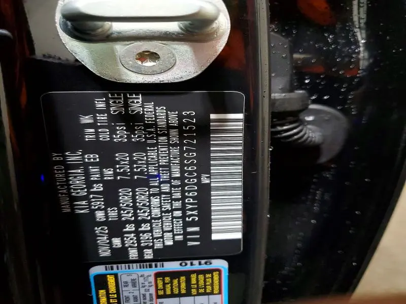 2025 KIA TELLURIDE S  