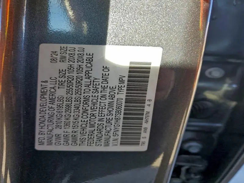 2025 HONDA PILOT ELITE  