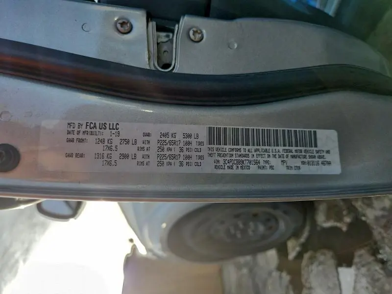 2019 DODGE JOURNEY SE  