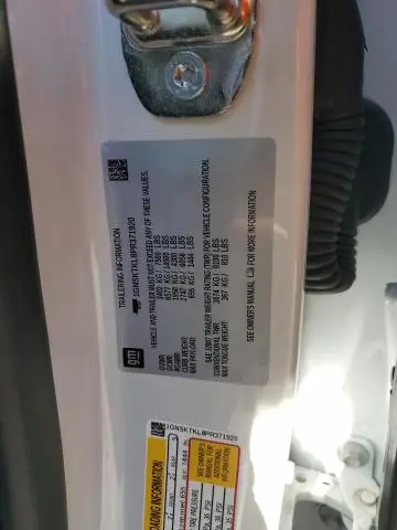 2023 CHEVROLET TAHOE K1500 HIGH COUNTRY  