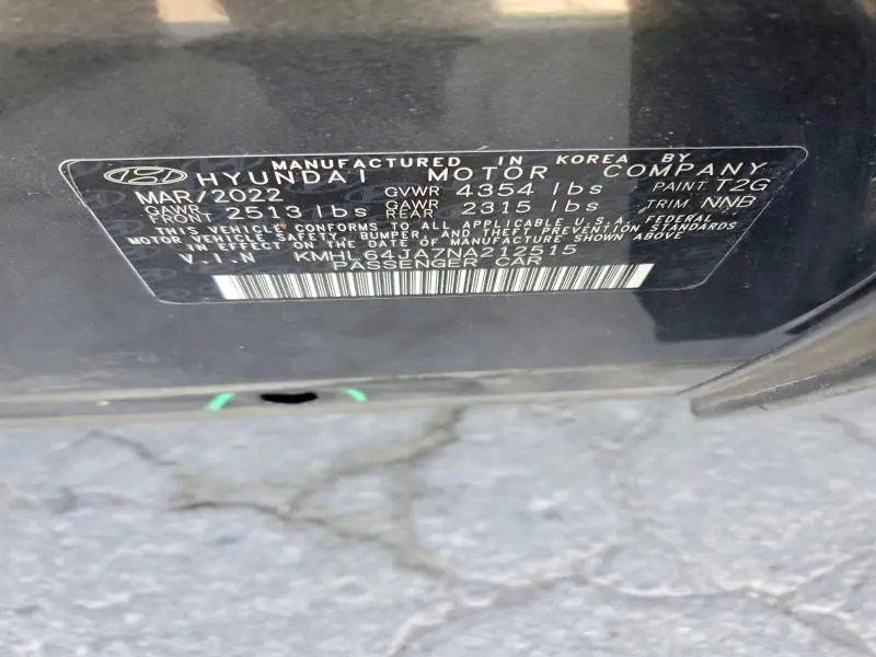2022 HYUNDAI SONATA SEL  