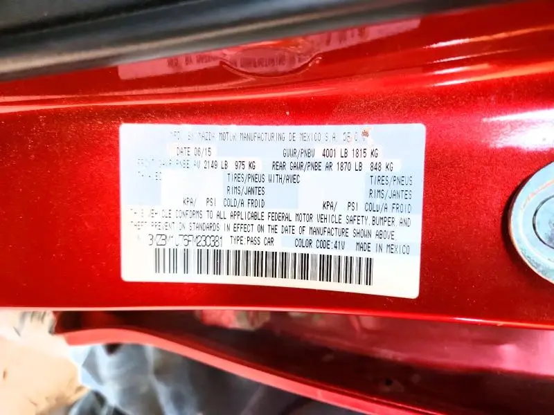 2015 MAZDA 3 SPORT  