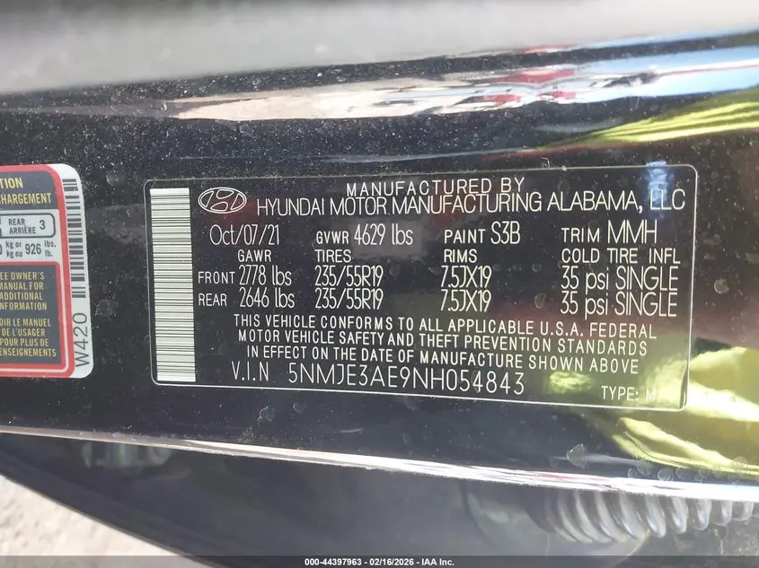 2022 HYUNDAI TUCSON LIMITED