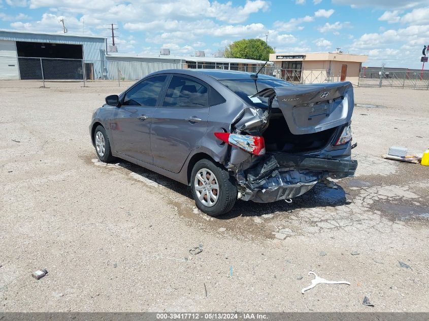 2013 HYUNDAI ACCENT GLS