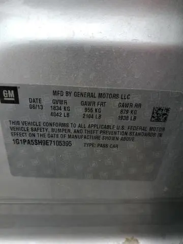 2014 CHEVROLET CRUZE LS  
