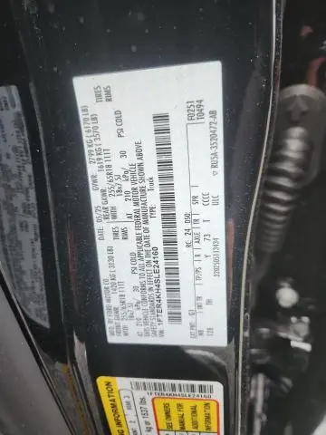 2025 FORD RANGER LARIAT  