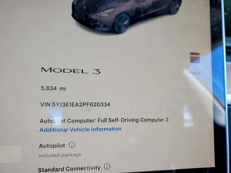 2023 TESLA MODEL 3   