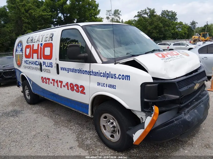 2014 CHEVROLET EXPRESS 2500 WORK VAN