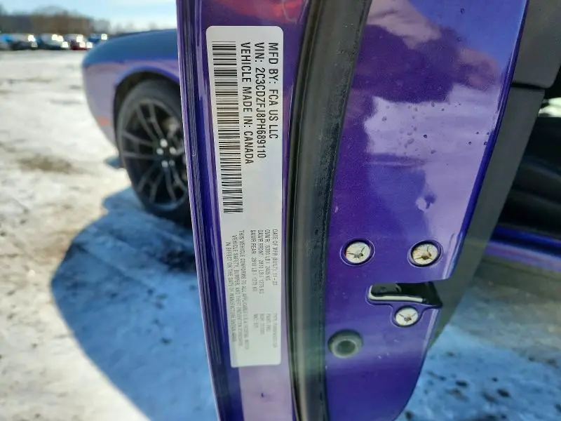 2023 DODGE CHALLENGER R  