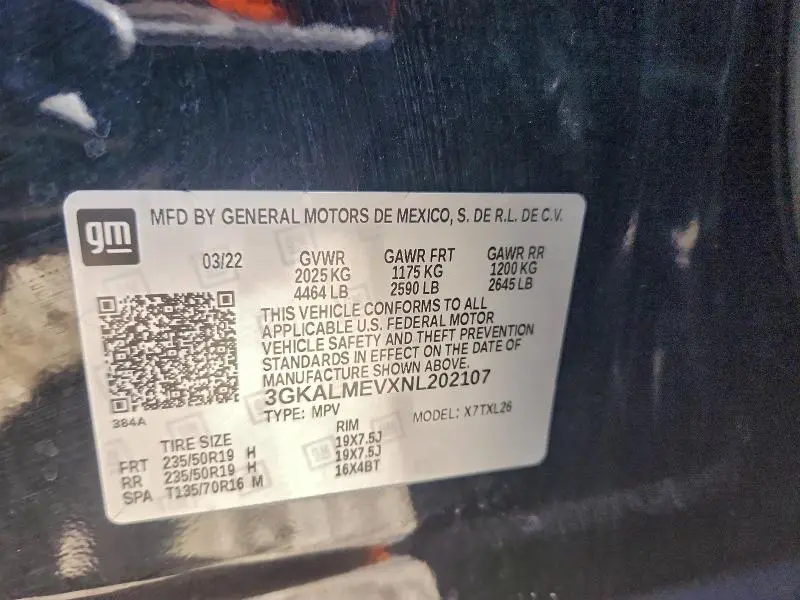 2022 GMC TERRAIN SLE  