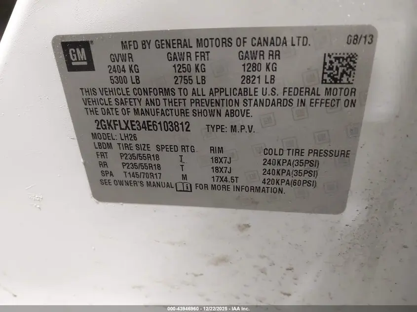 2014 GMC TERRAIN SLT-1