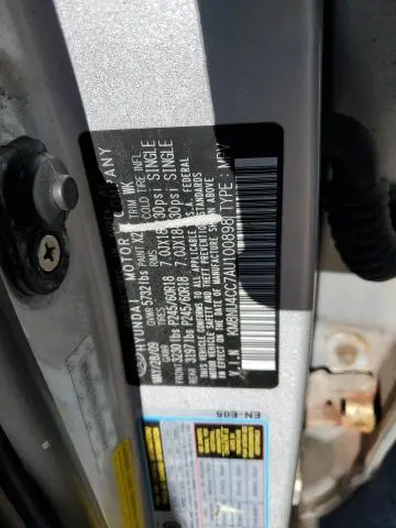 2010 HYUNDAI VERACRUZ GLS  