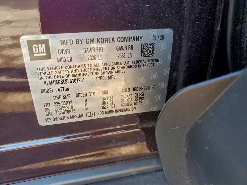 2020 BUICK ENCORE GX ESSENCE  