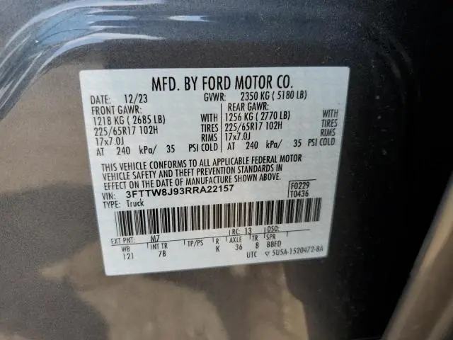 2024 FORD MAVERICK XLT  