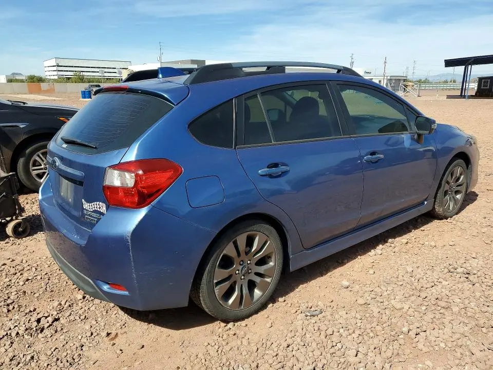 2016 SUBARU IMPREZA SPORT LIMITED  