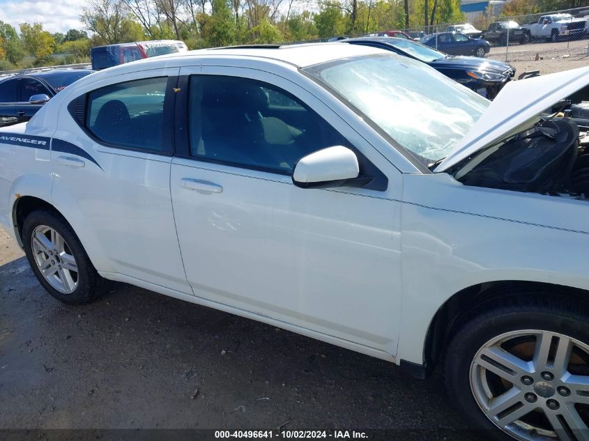 2012 DODGE AVENGER SXT