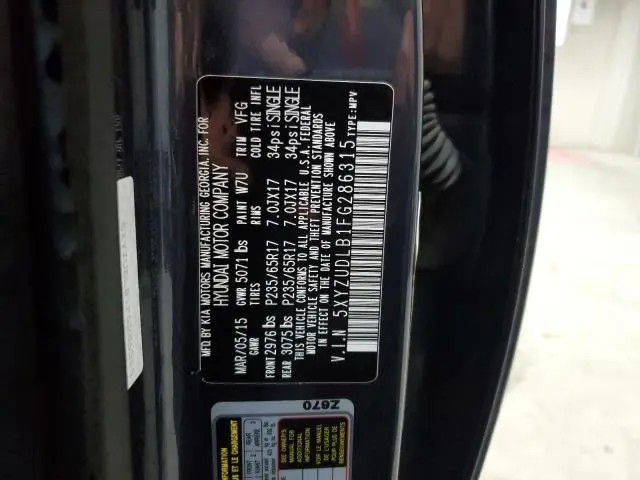 2015 HYUNDAI SANTA FE SPORT   