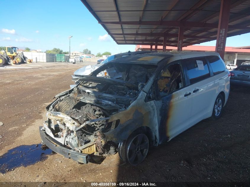 2014 TOYOTA SIENNA L V6 7 PASSENGER