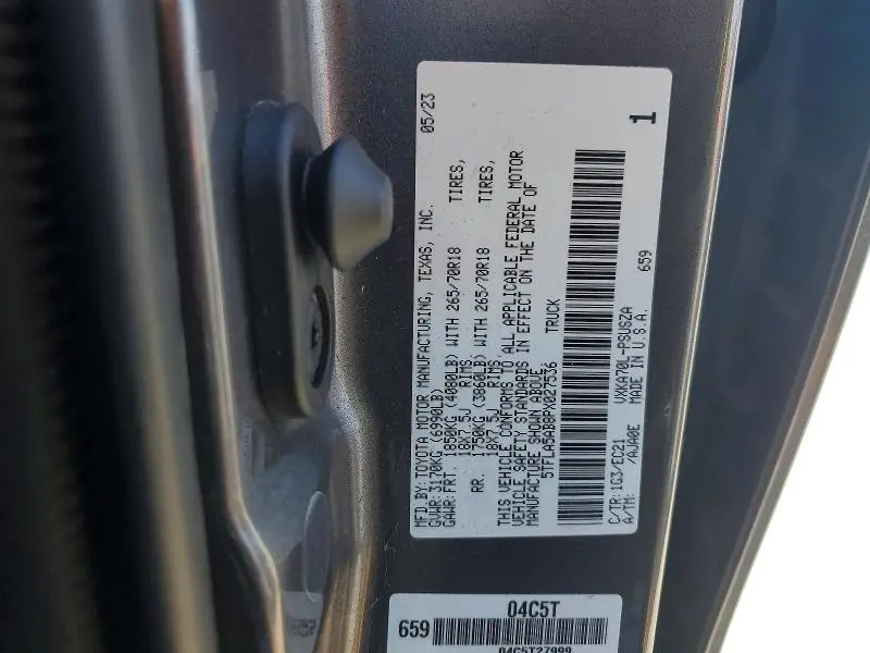 2023 TOYOTA TUNDRA SR5  