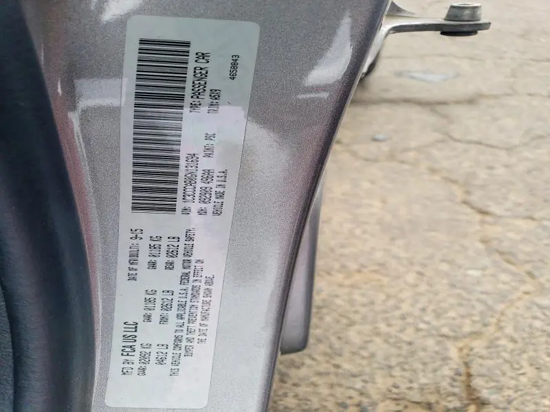 2016 CHRYSLER 200 LIMITED  