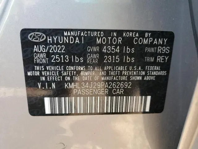 2023 HYUNDAI SONATA LIMITED  