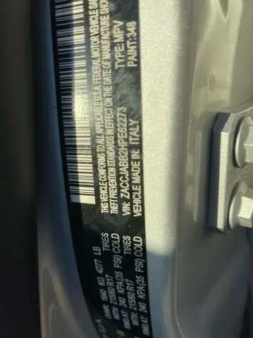 2017 JEEP RENEGADE LATITUDE  