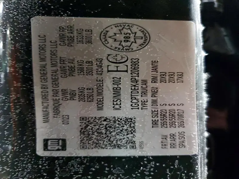 2023 CHEVROLET COLORADO Z71  