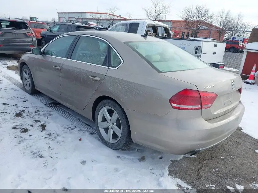 2015 VOLKSWAGEN PASSAT 1.8T LIMITED EDITION