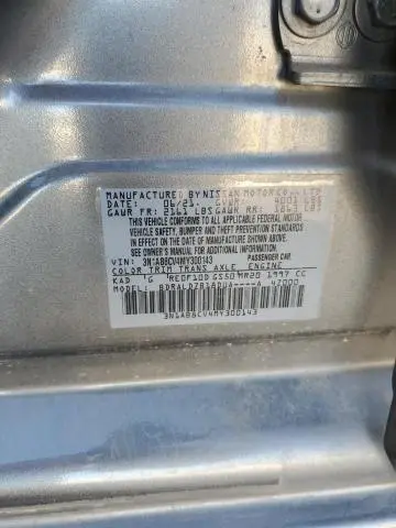 2021 NISSAN SENTRA SV