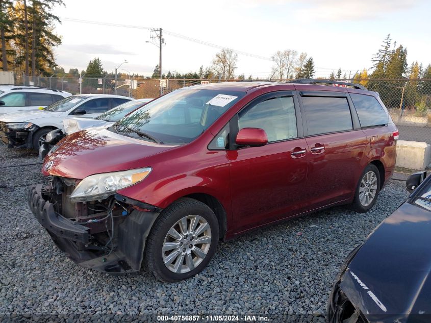 2011 TOYOTA SIENNA XLE/LIMITED