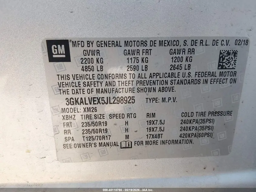 2018 GMC TERRAIN SLT