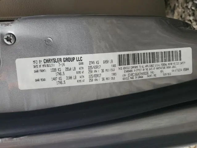 2014 CHRYSLER TOWN & COUNTRY TOURING  