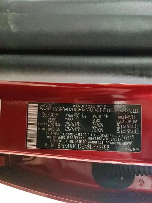 2025 HYUNDAI TUCSON SEL  